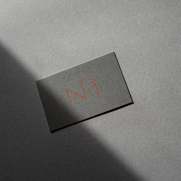 Wizytówki kaszerowane